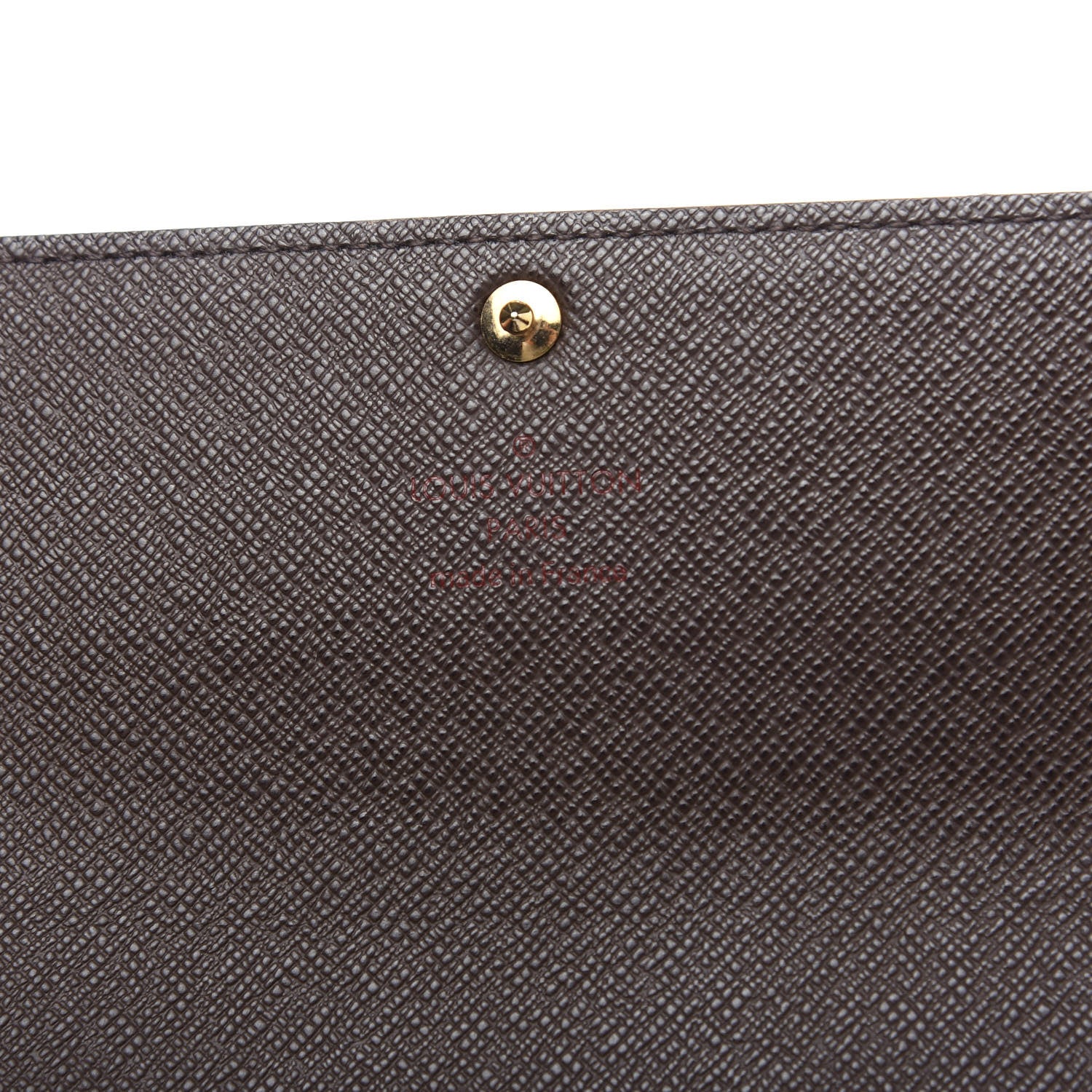 Louis Vuitton Damier Ebene Sarah Wallet 6 of 10