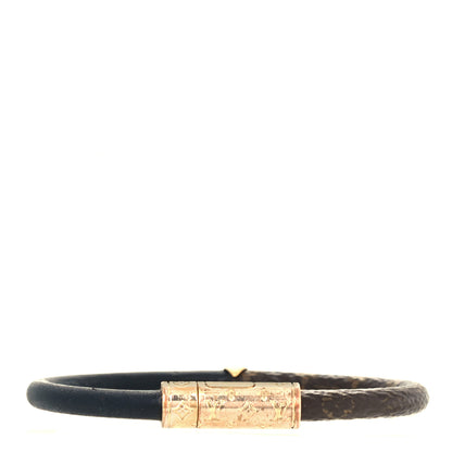 Louis Vuitton Monogram Daily Confidential Bracelet 17 Black 1 of 5