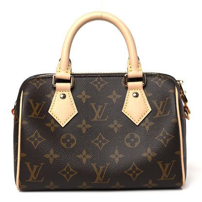 Louis Vuitton Monogram Speedy Bandouliere 20 Beige 1 of 10