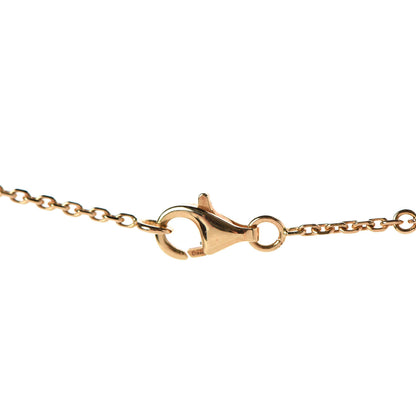 Van Cleef & Arpels 18K Yellow Gold Black Onyx Vintage Alhambra Pendant Necklace 4 of 6