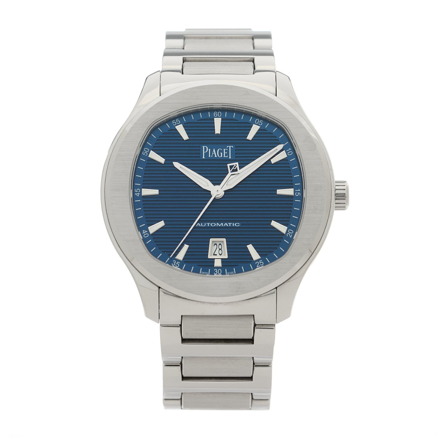 Stainless Steel 42mm Polo S Automatic Watch Blue