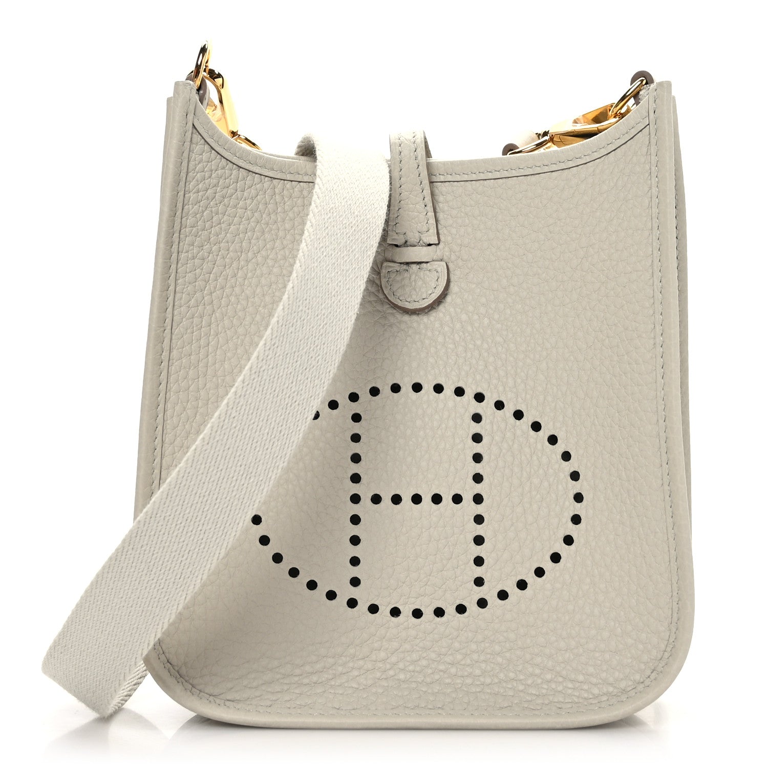 Hermes Taurillon Clemence Amazone Evelyne TPM Beton 1 of 10