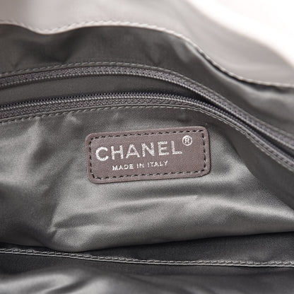 Chanel Calfskin Modern Chain Rhodoid Hobo White 6 of 13