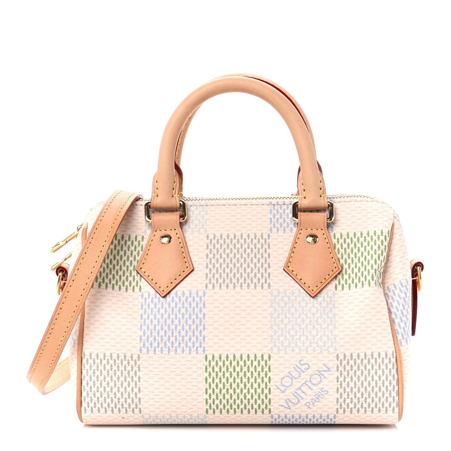 Damier Giant Speedy Bandouliere 20 Pistachio
