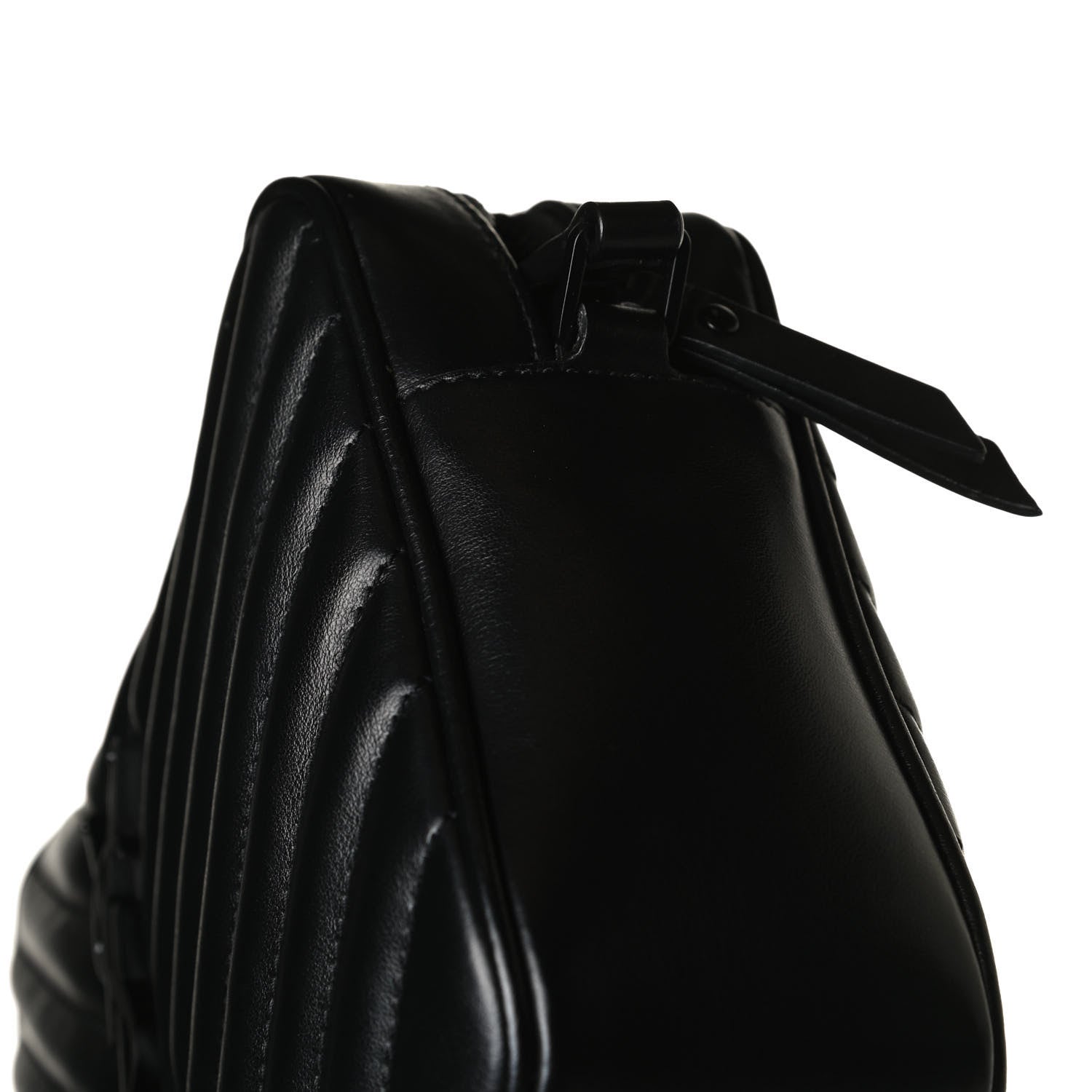 Saint Laurent Calfskin Matelasse Monogram Lou Camera Bag Black 13 of 16