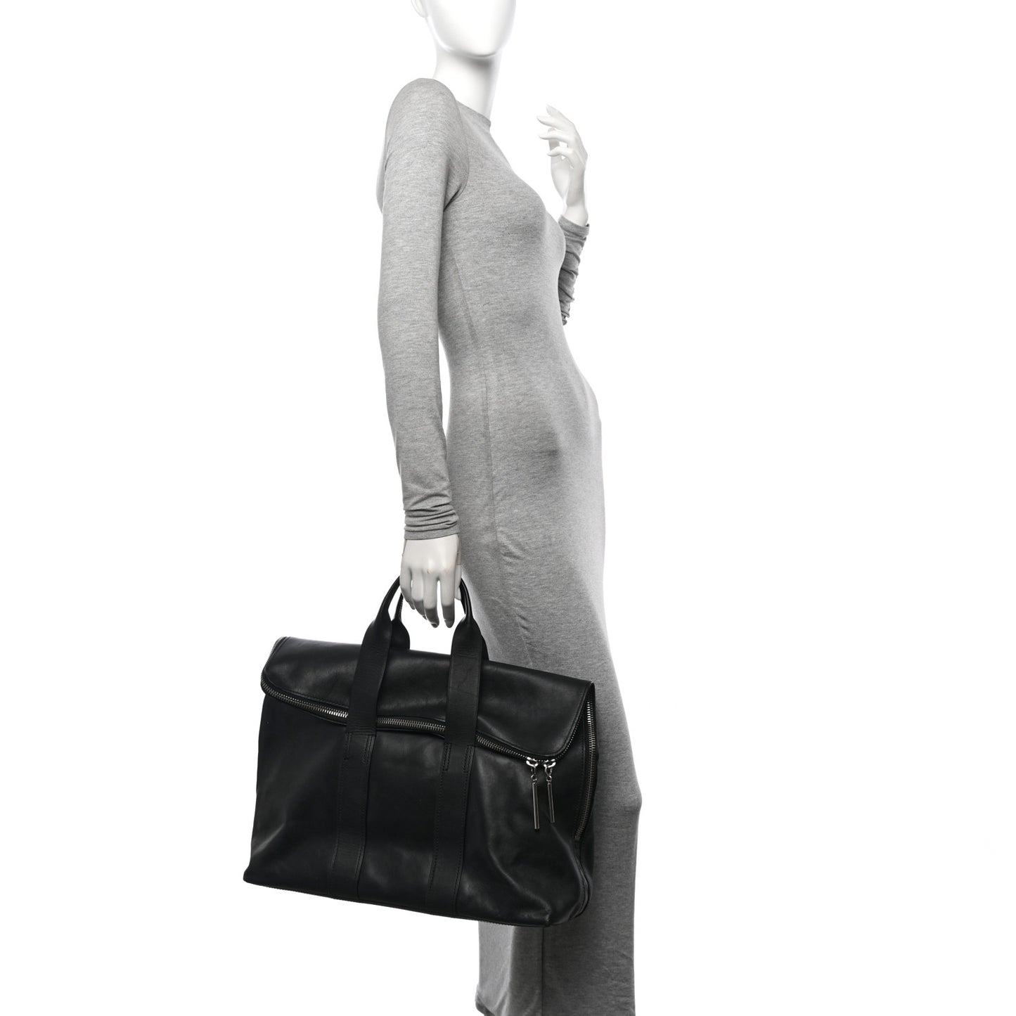 Calfskin 31 Hour Bag Black