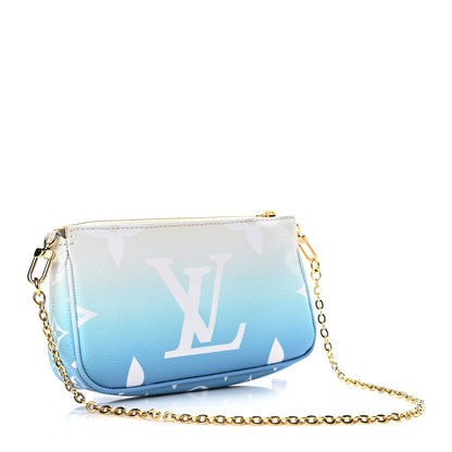 Louis Vuitton Monogram Giant By The Pool Multi Pochette Accessories Mini Pochette Blue 3 of 8