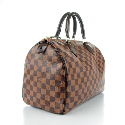 Louis Vuitton Damier Ebene Speedy 30 3 of 7