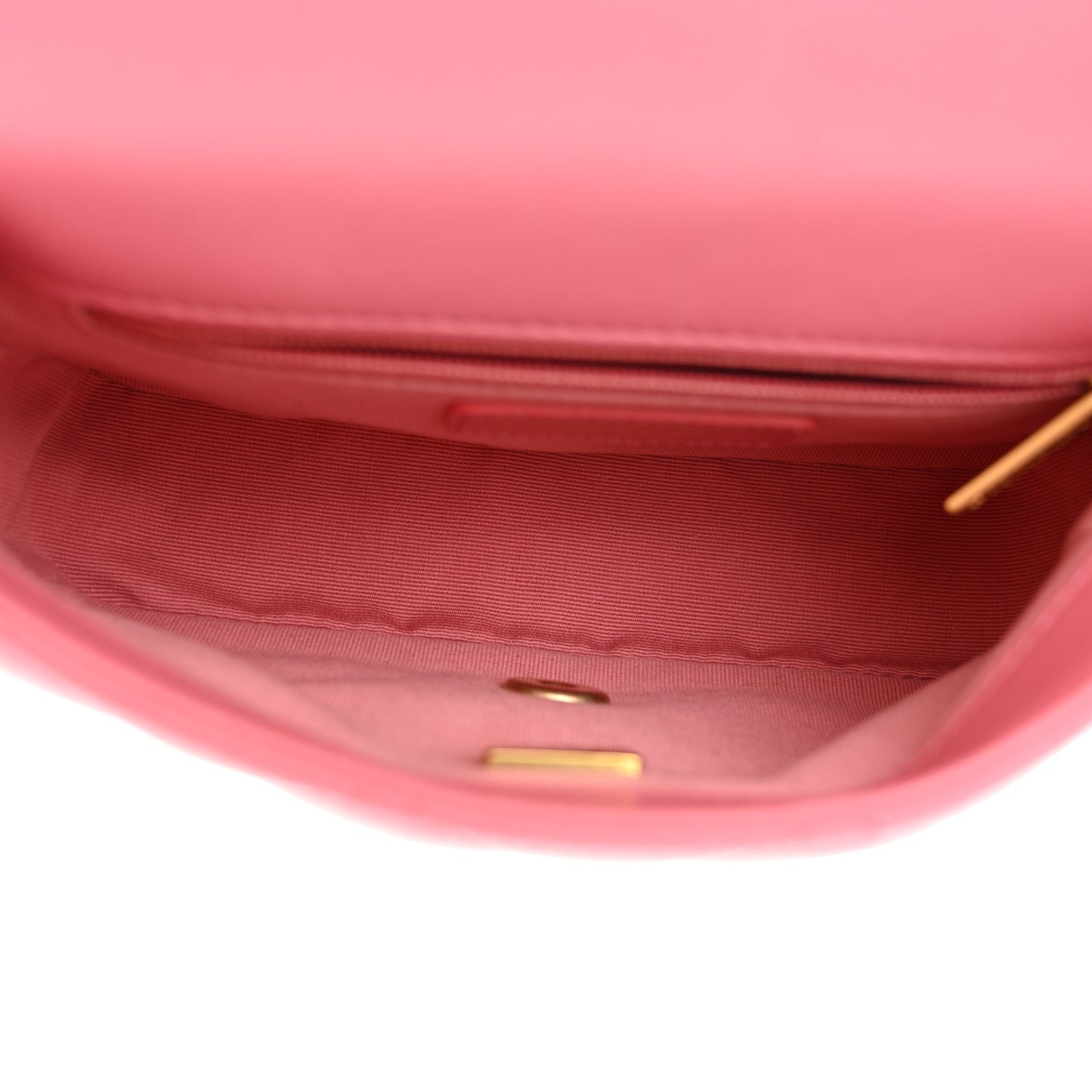 Lambskin Quilted CC Small Dynasty Flap Pink