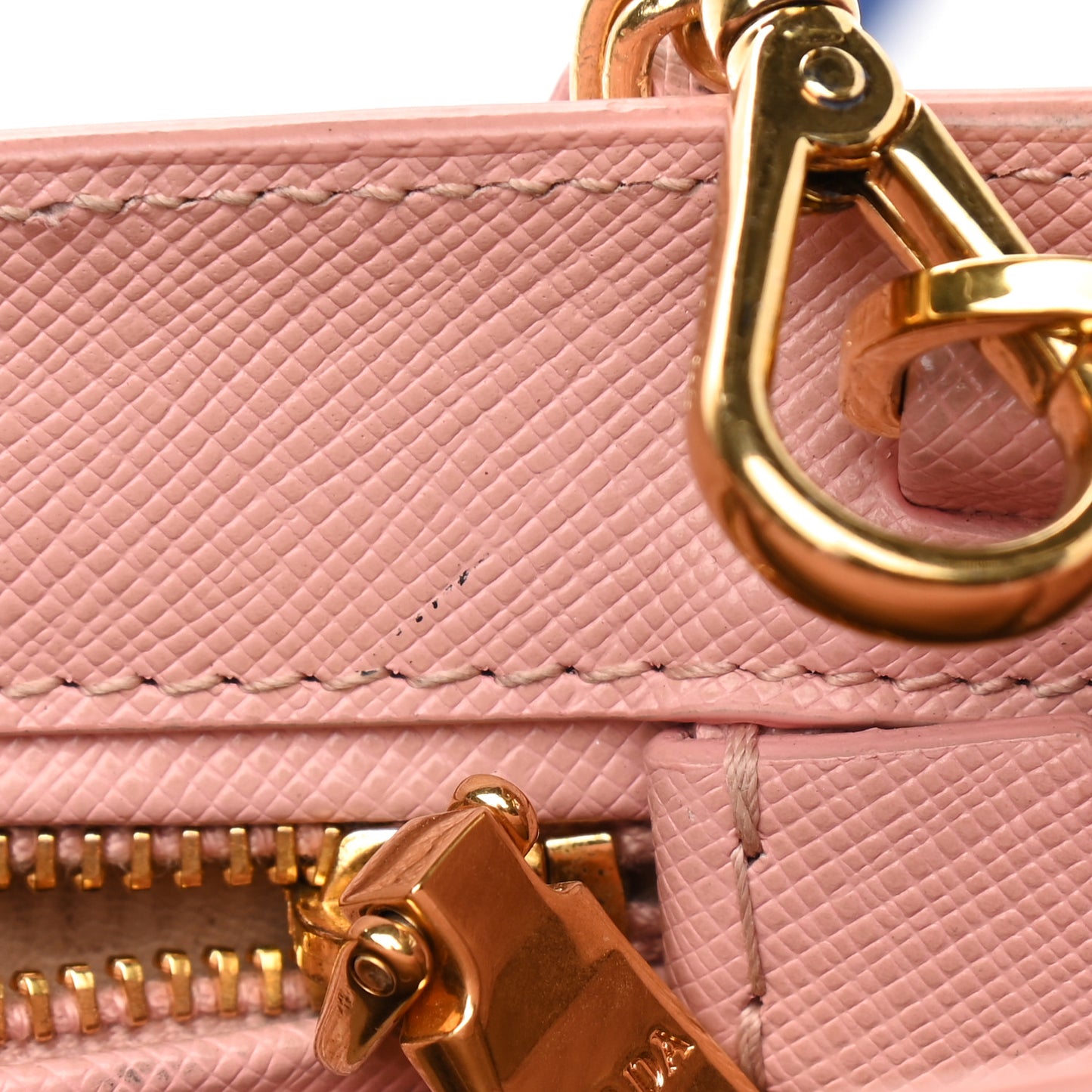 Saffiano Small Tote Pink
