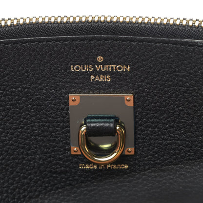 Louis Vuitton Calfskin City Steamer MM Magnolia Black 5 of 8
