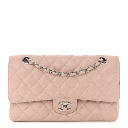 Chanel Caviar Quilted Medium Double Flap Light Pink 1 of 13