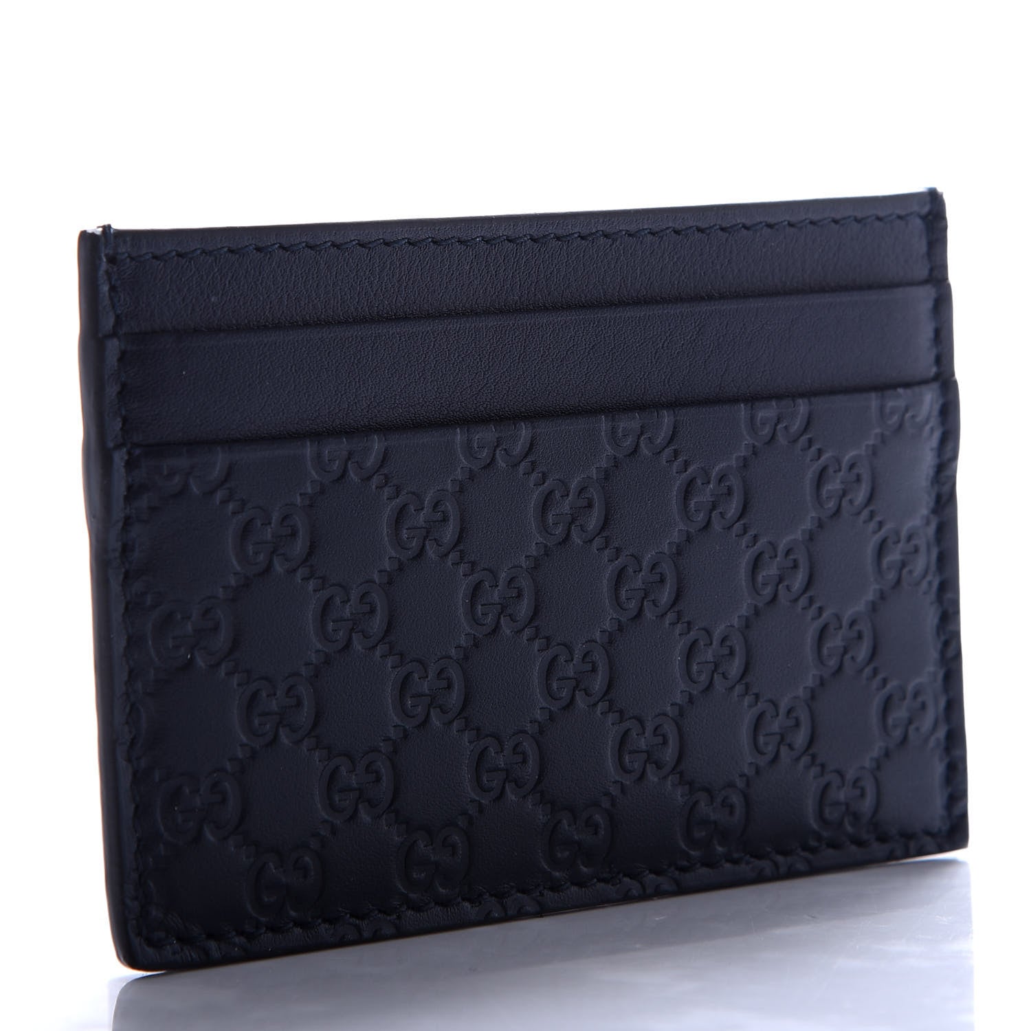 Gucci Microguccissima Card Holder Blue 3 of 7