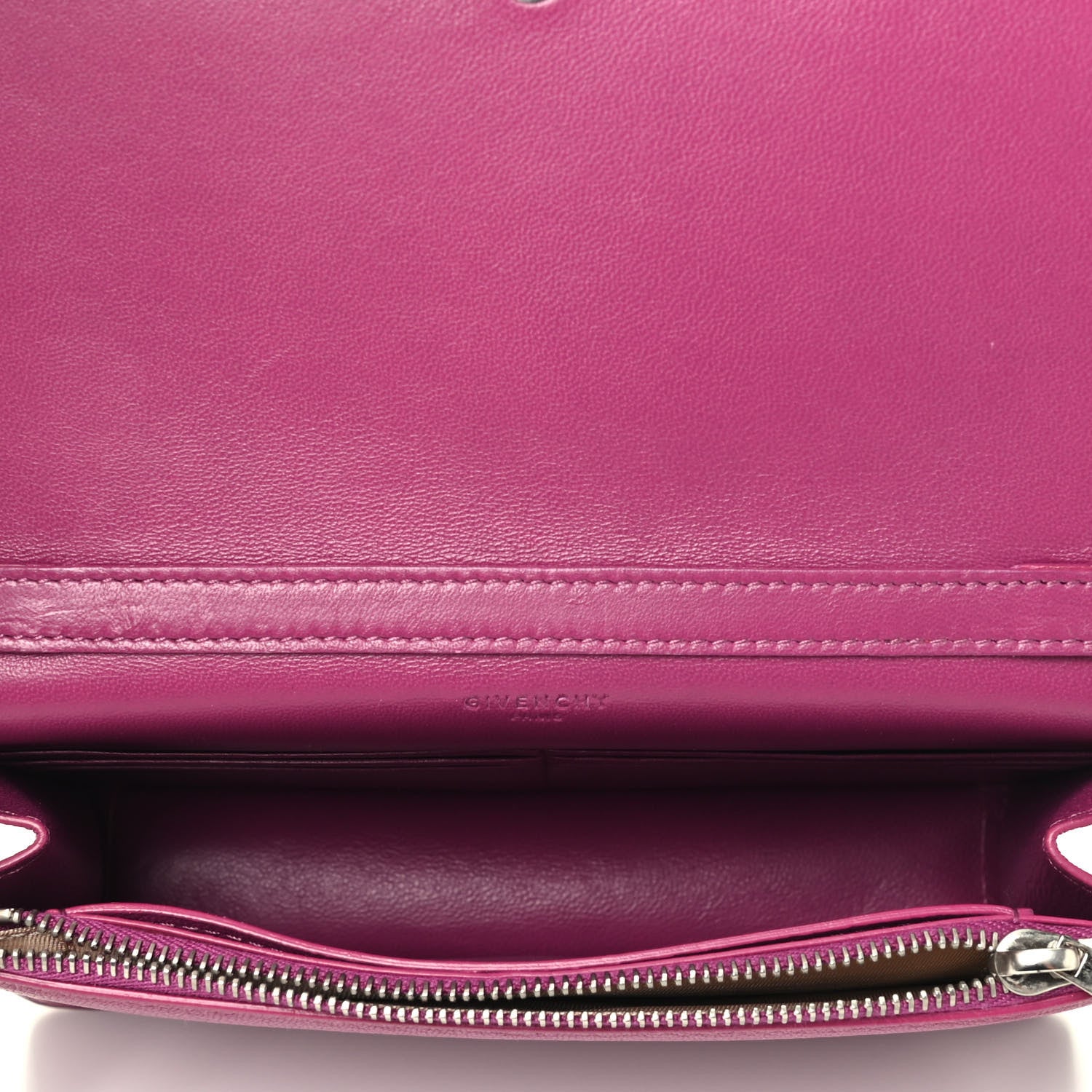 Givenchy Sugar Goatskin Pandora Chain Wallet Orchid Purple 5 of 8