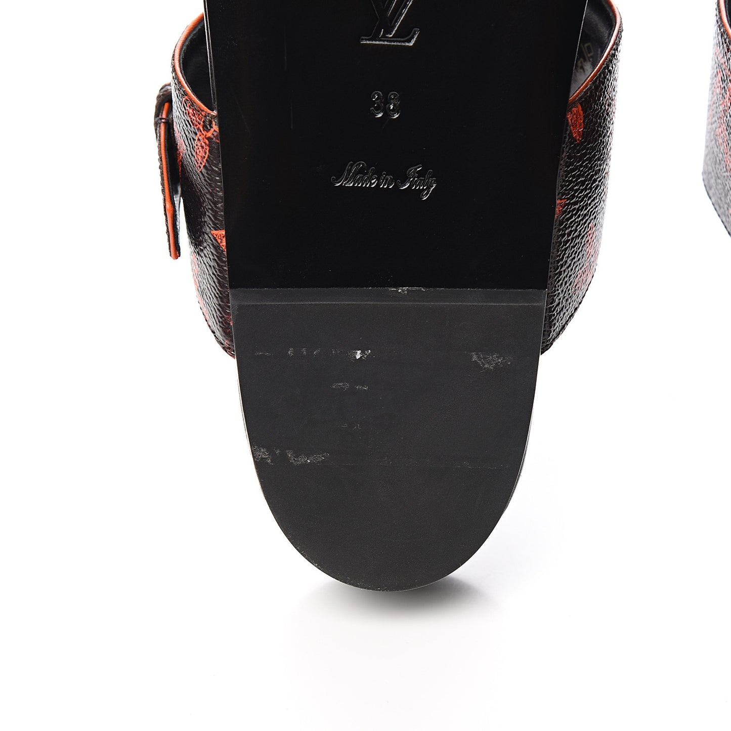 Catogram Bom Dia Flat Mule 38 Black Marron