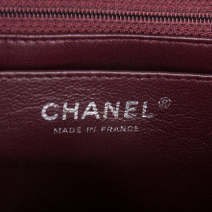 Chanel Lambskin Quilted Jumbo Single Flap Black 6 of 7