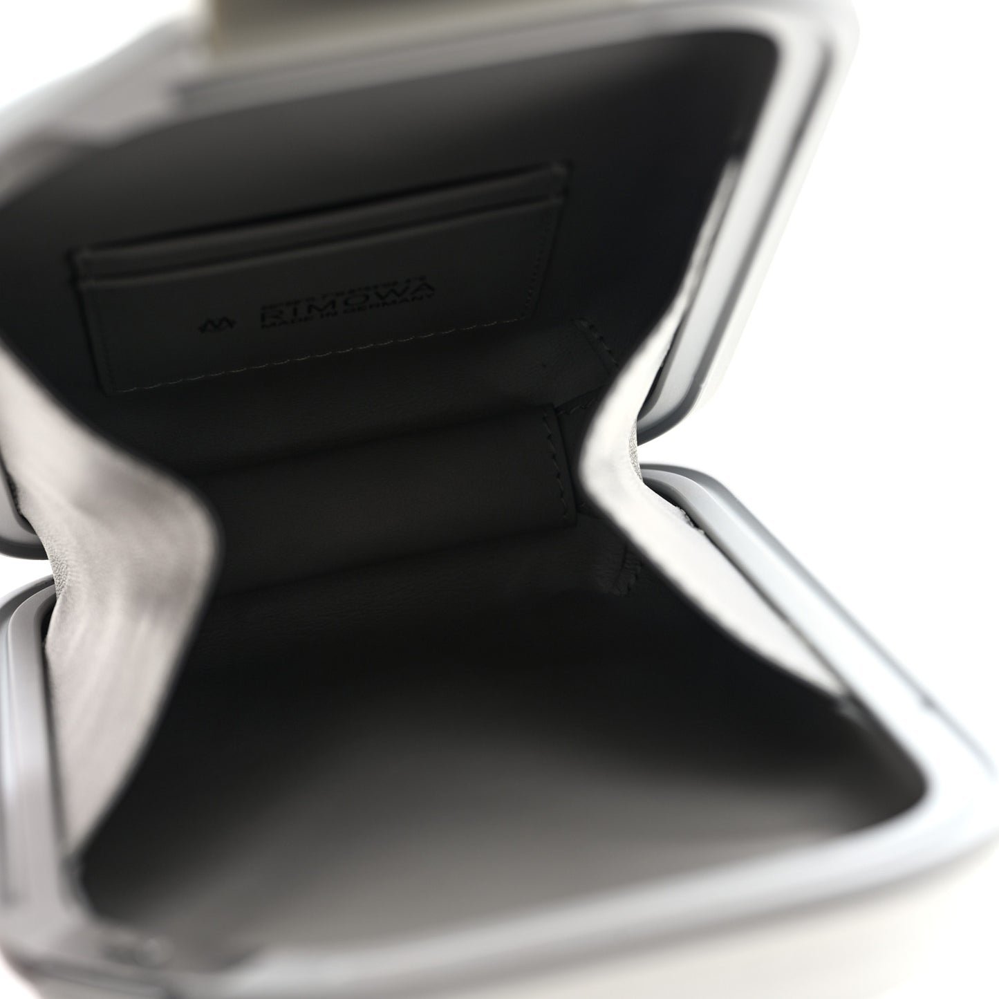 Aluminum Personal Sling Clutch Silver