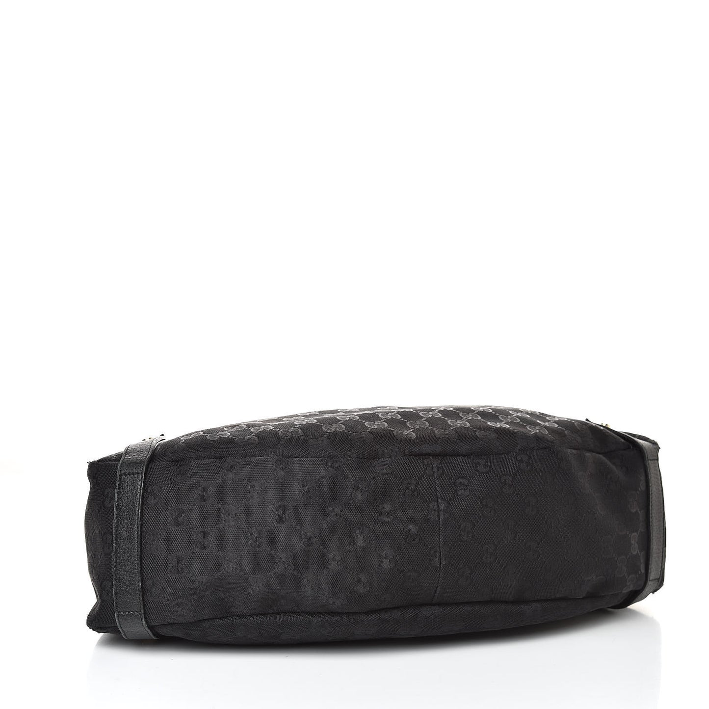 Monogram Medium Abbey Shoulder Bag Black