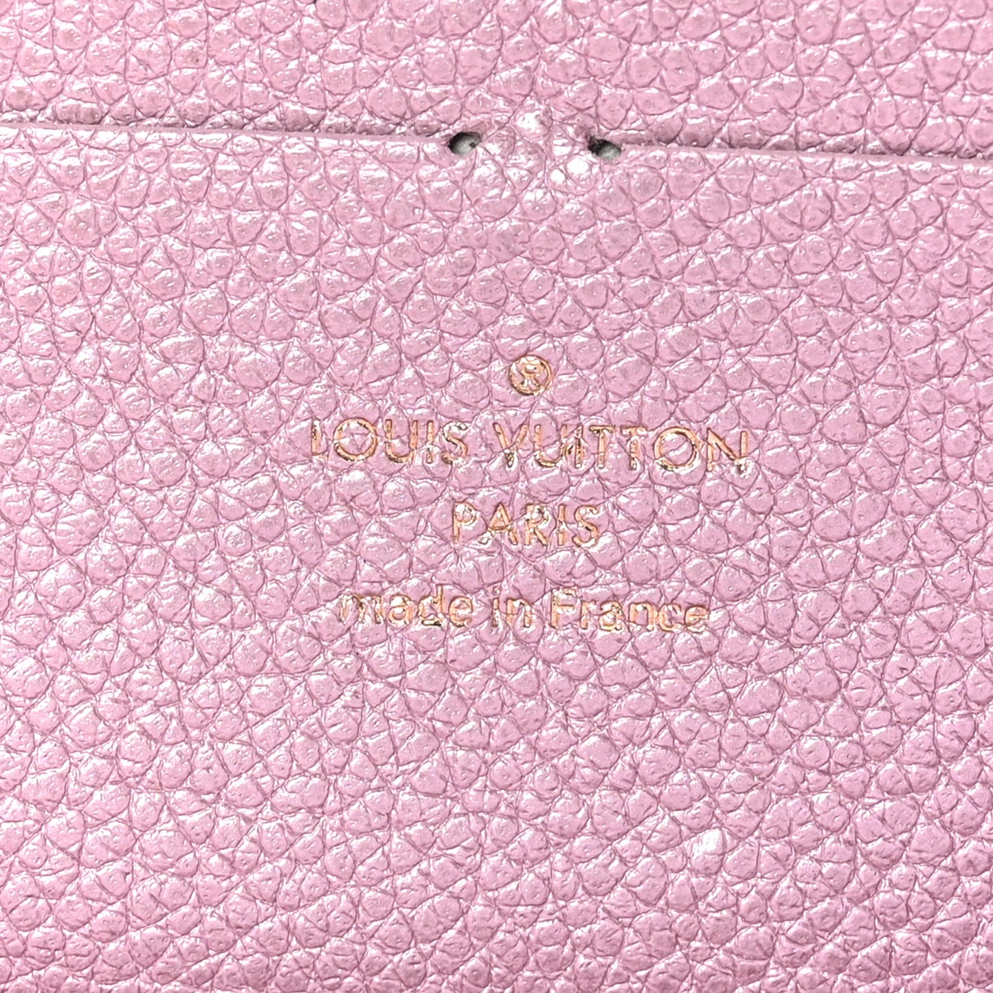 Metallic Empreinte Clemence Wallet Pearly Lilac