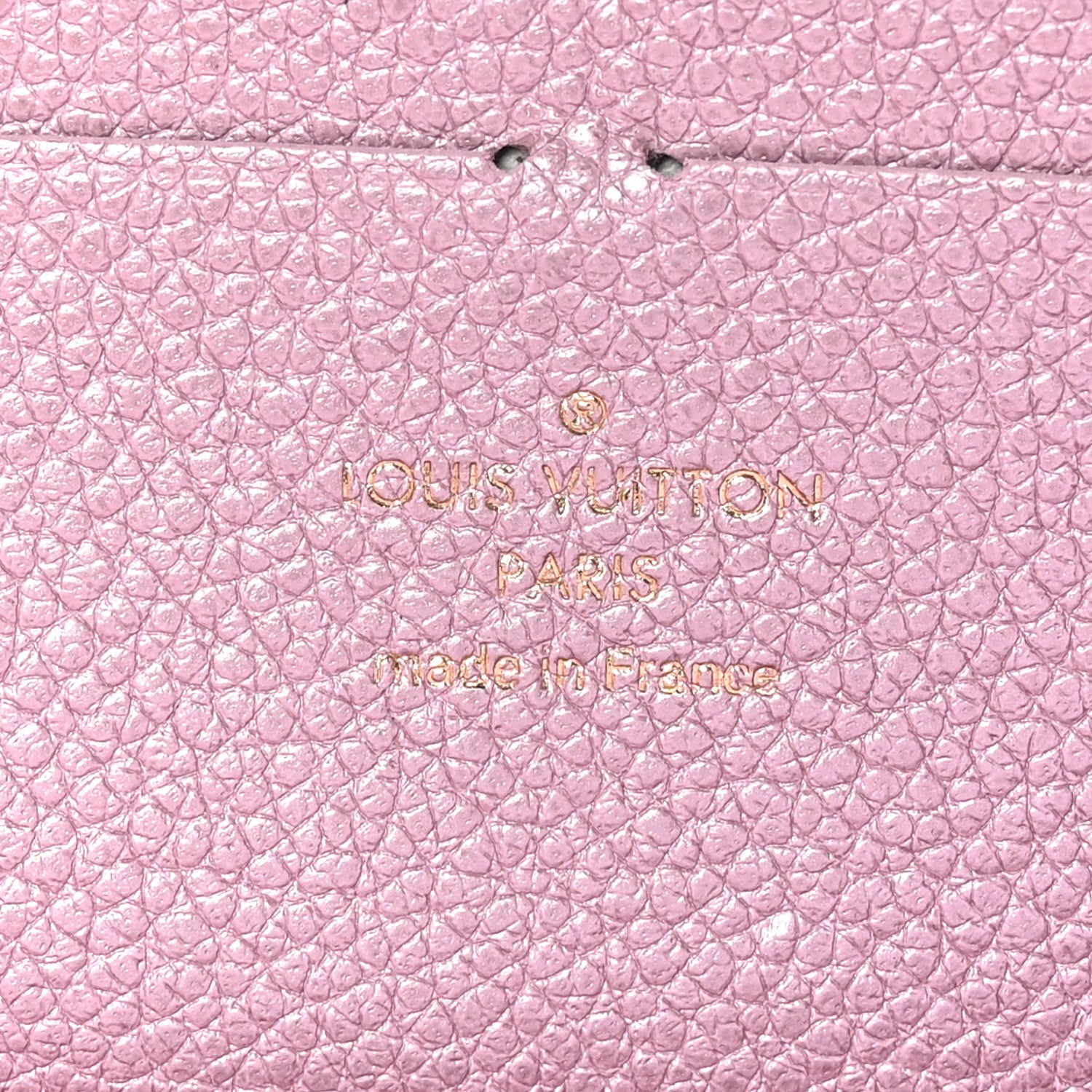 Louis Vuitton Metallic Empreinte Clemence Wallet Pearly Lilac 6 of 6