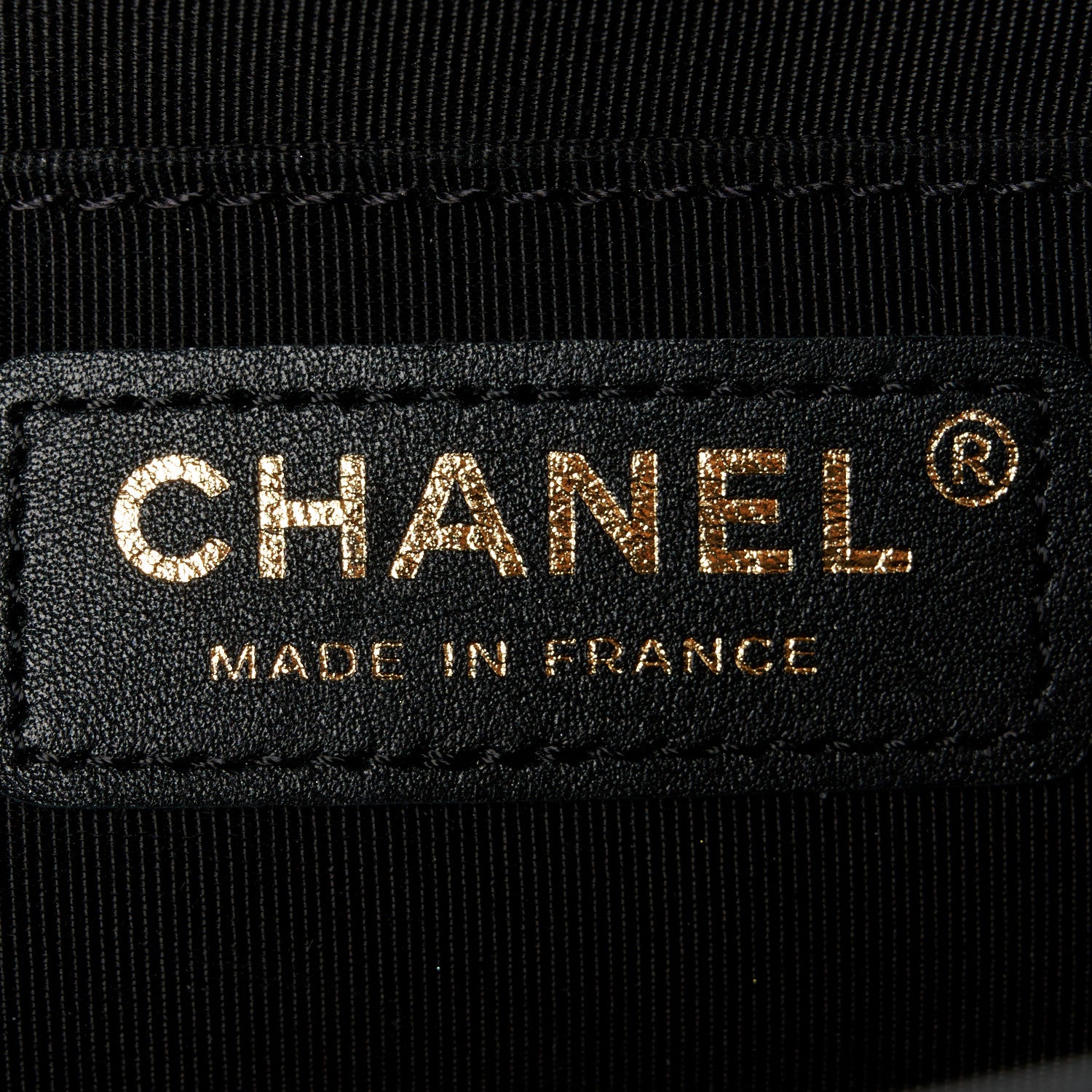 Chanel Calfskin Braided Medium Boy Flap Black 6 of 11