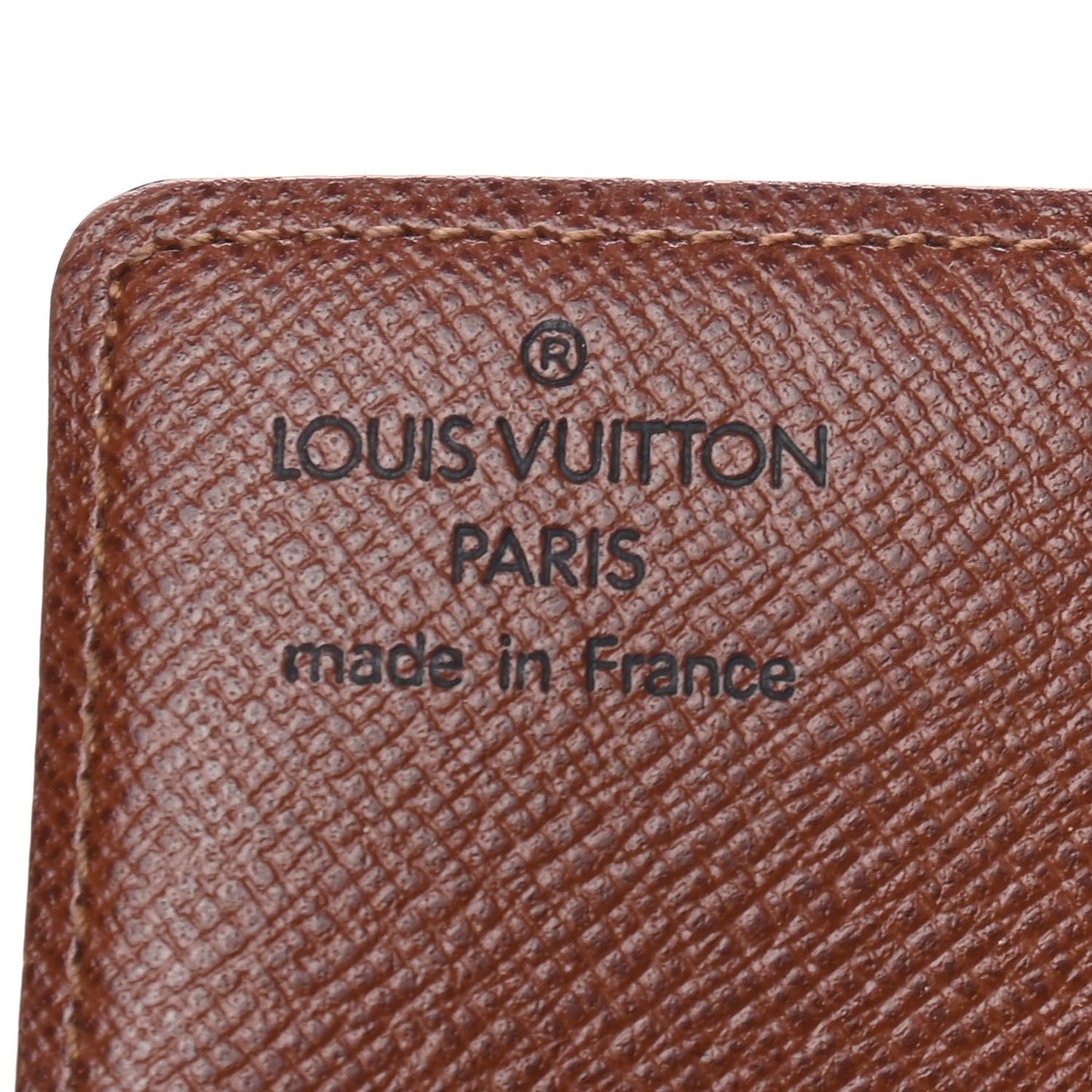 Monogram Credit Card Photo Holder