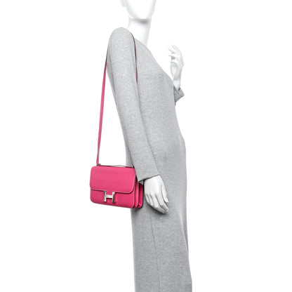 Hermes Epsom Constance Elan 25 Rose Tyrien 2 of 19
