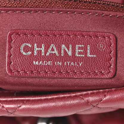 Chanel Lambskin Quilted Mini Round Flap Red 6 of 10