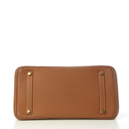 Hermes Togo Birkin 35 Gold 6 of 33