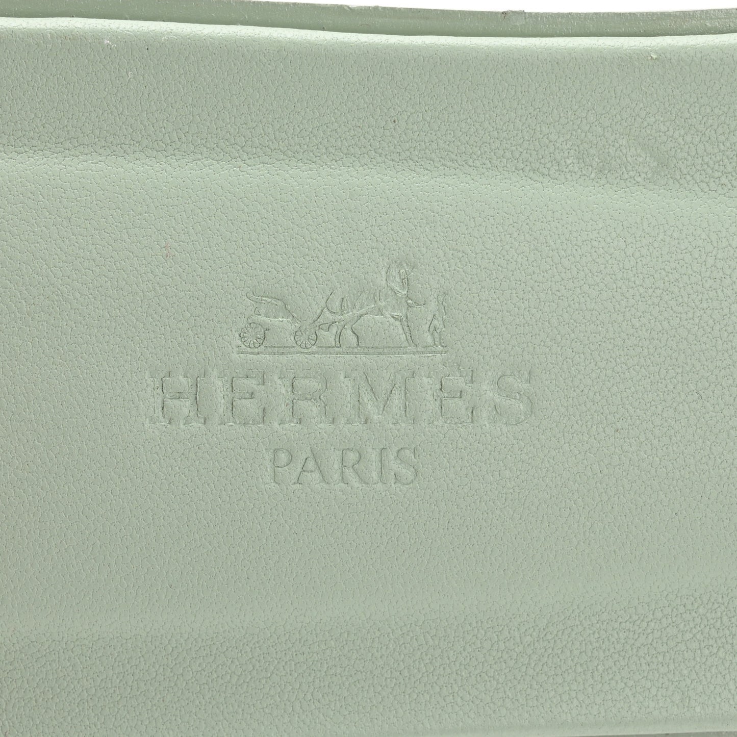 Calfskin Oran Sandals 39 Vert D'eau