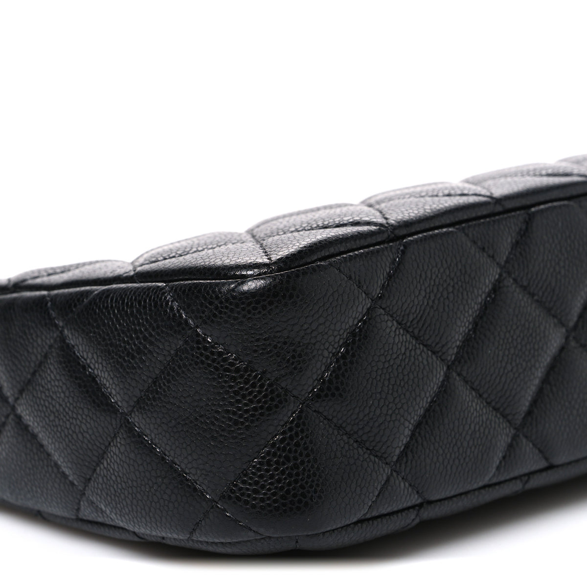 Chanel Caviar Quilted Purse With Chain Black 9 of 10