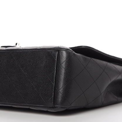 Chanel Caviar Quilted Maxi Double Flap Black 7 of 10