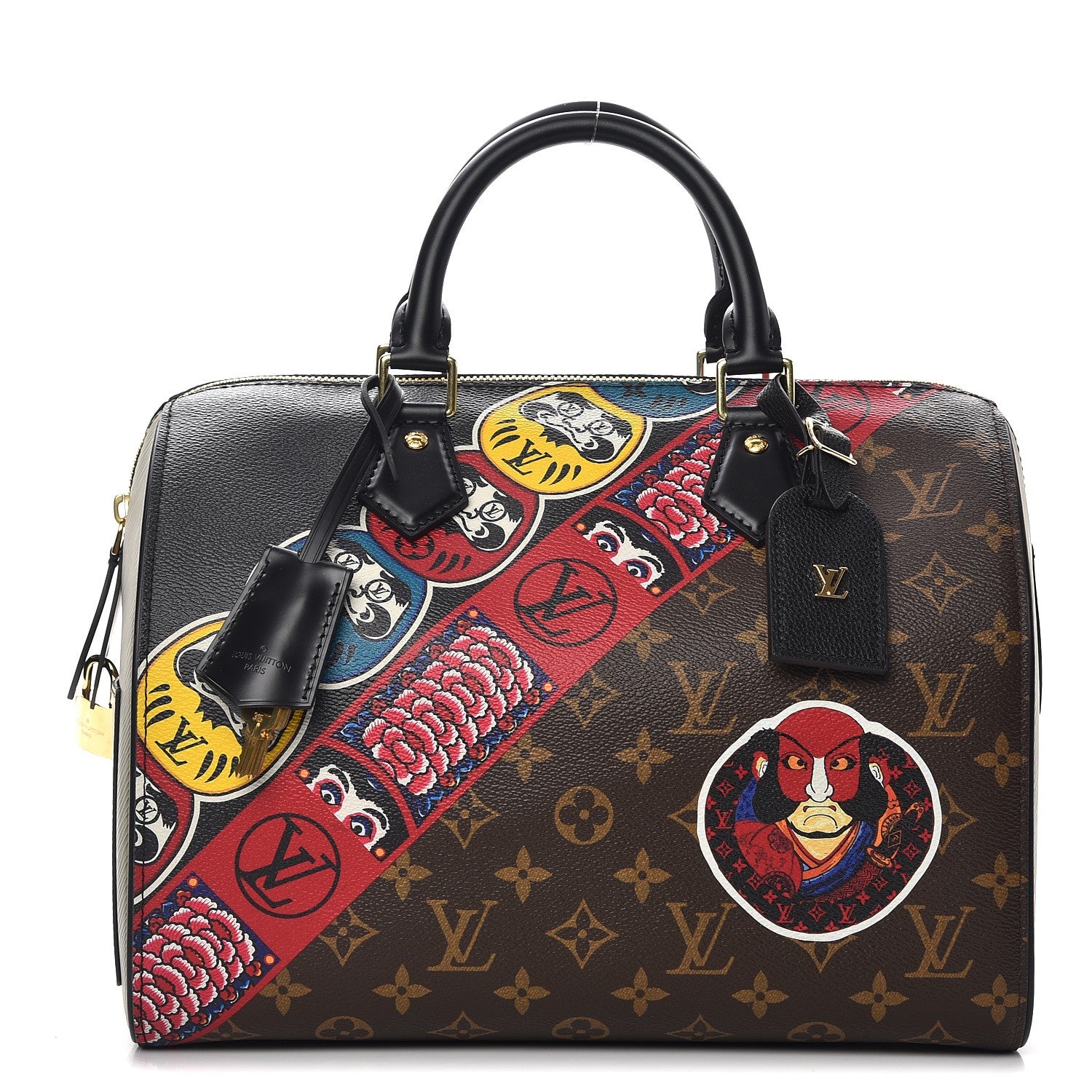 Louis Vuitton Monogram Kabuki Speedy 30 1 of 8