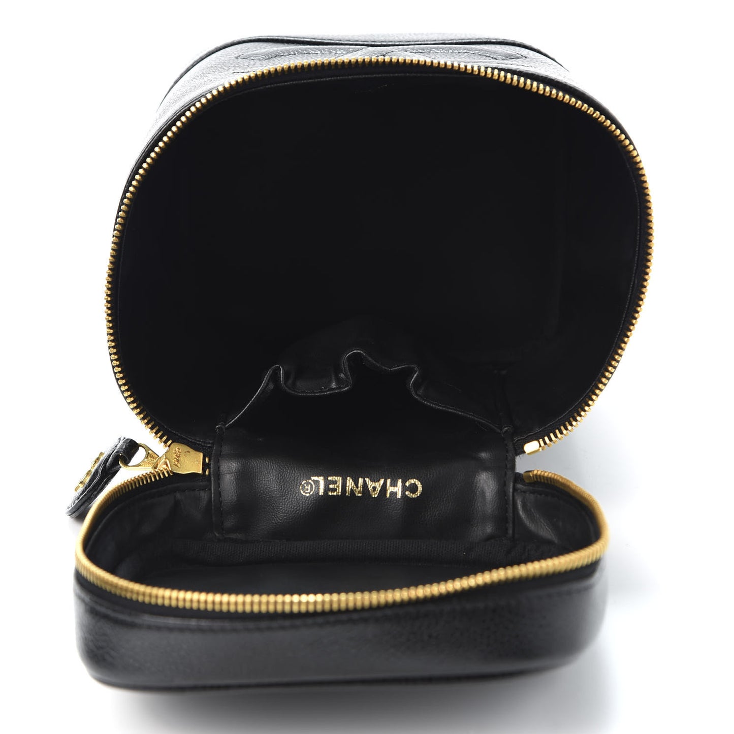 Caviar Cosmetic Vanity Bag Black