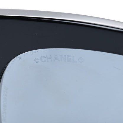 Chanel Acetate Butterfly Signature CC Sunglasses 5358 Black 7 of 8