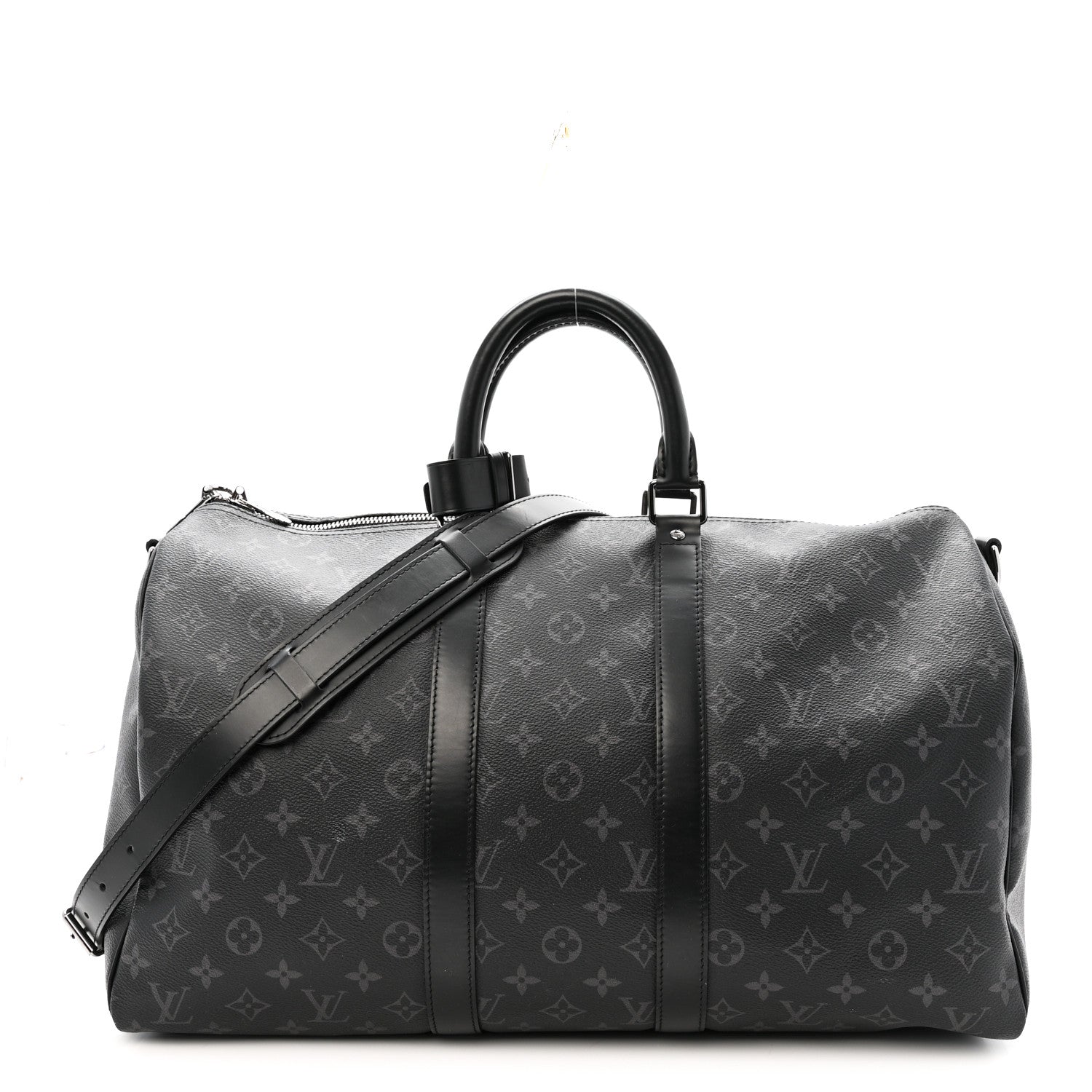 Louis Vuitton Monogram Eclipse Keepall Bandouliere 45 1 of 10