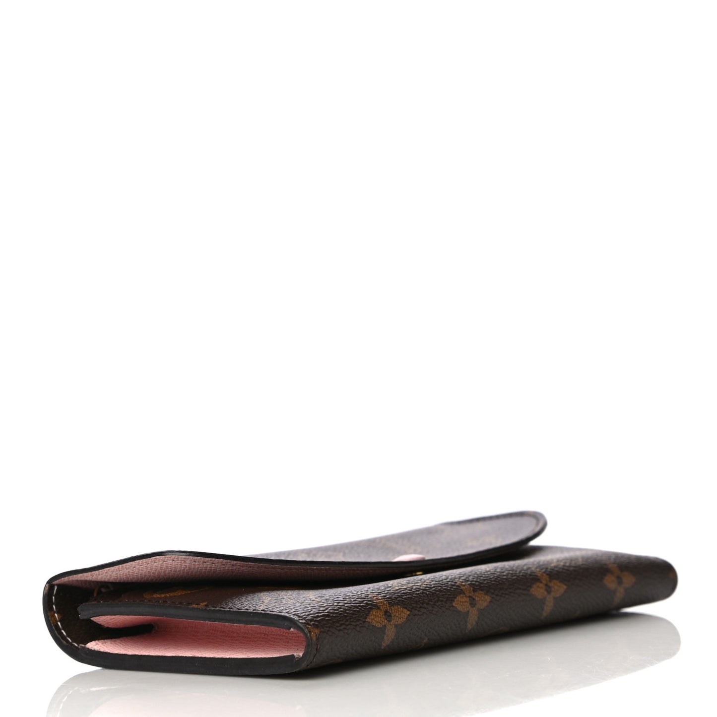 Monogram Emilie Wallet Rose Ballerine