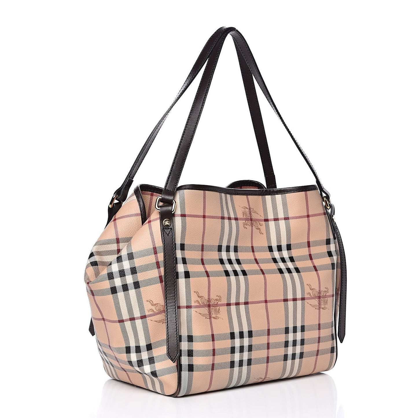 Haymarket Check Small Canterbury Tote Chocolate