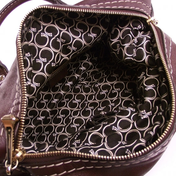 Leather Equestrian Horseshoe Bowler
