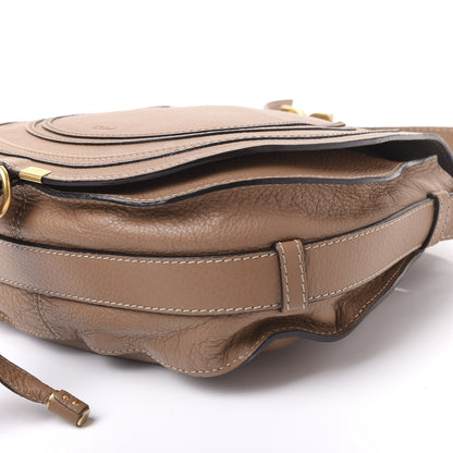 Chloe Calfskin Medium Marcie Round Crossbody Bag Nut 8 of 8