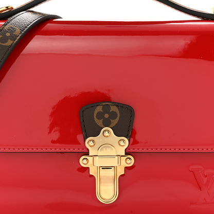 Louis Vuitton Patent Calfskin Monogram Cherrywood BB Scarlet 8 of 10