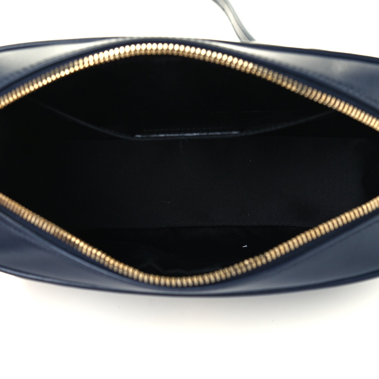 Saint Laurent Calfskin Matelasse Monogram Lou Camera Bag Deep Marine 5 of 10