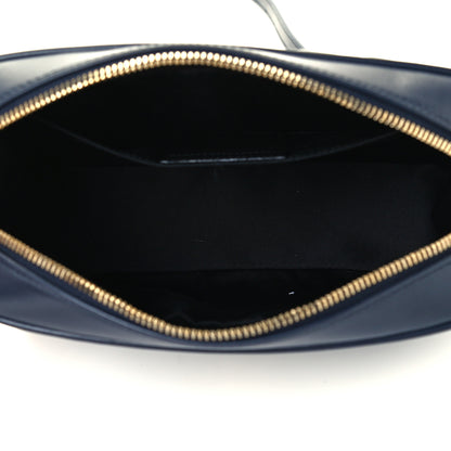 Saint Laurent Calfskin Matelasse Monogram Lou Camera Bag Deep Marine 5 of 10