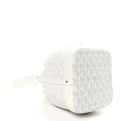 Goyard Goyardine Petit Flot Bucket Bag PM White 4 of 12