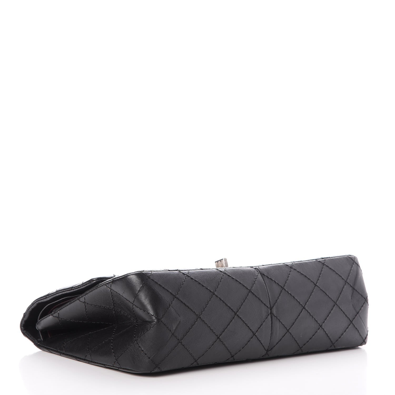 Chanel Aged Calfskin Quilted 2.55 Reissue 226 Flap Black 5 of 8