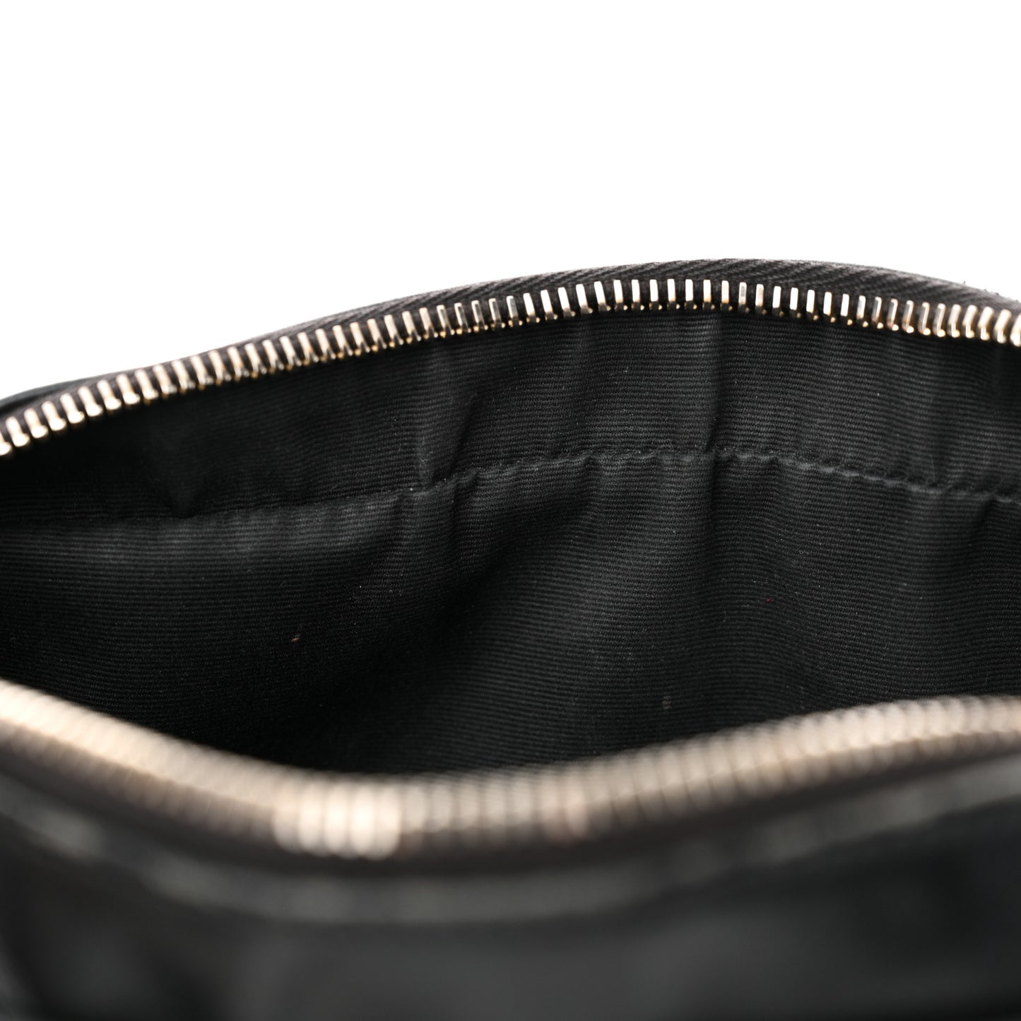 Calfskin Matelasse Monogram Lou Camera Bag Black