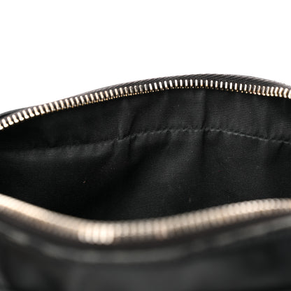 Saint Laurent Calfskin Matelasse Monogram Lou Camera Bag Black 13 of 19