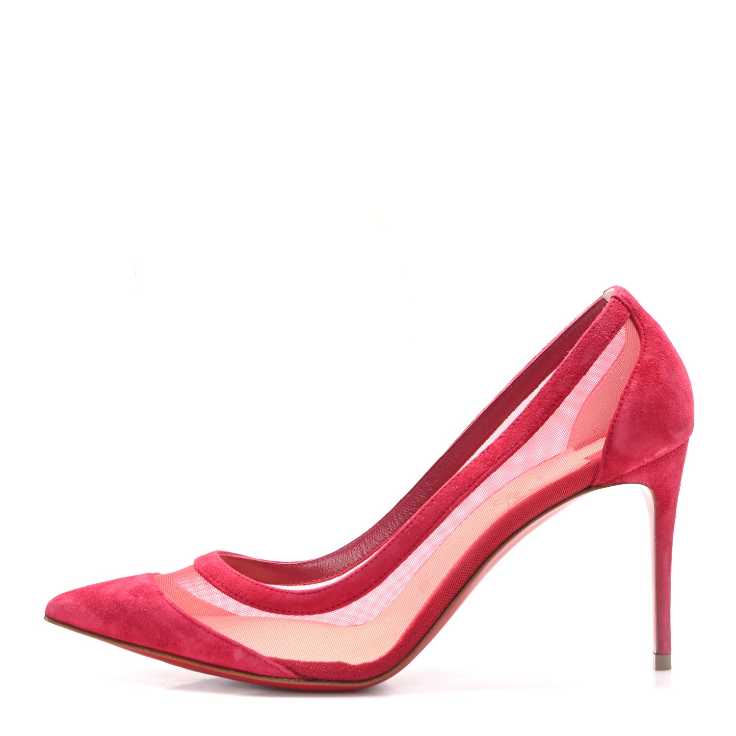 Christian Louboutin Veau Velours Rete Galativi 85 Pumps 36.5 Persan 1 of 7