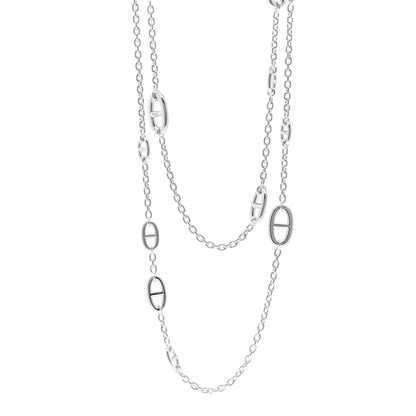 Hermes Sterling Silver Farandole Necklace 160 1 of 4