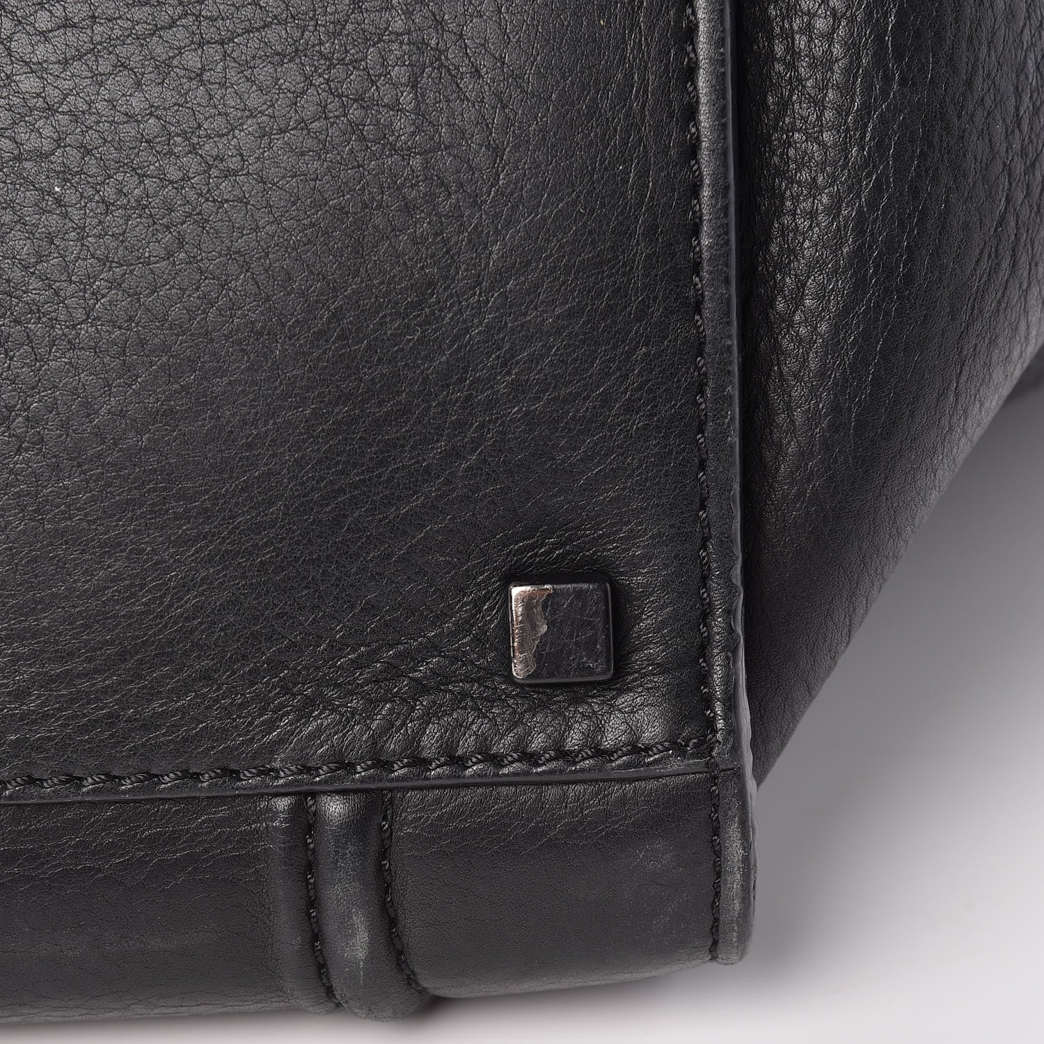 Celine Smooth Calfskin Medium Phantom Luggage Black 9 of 10